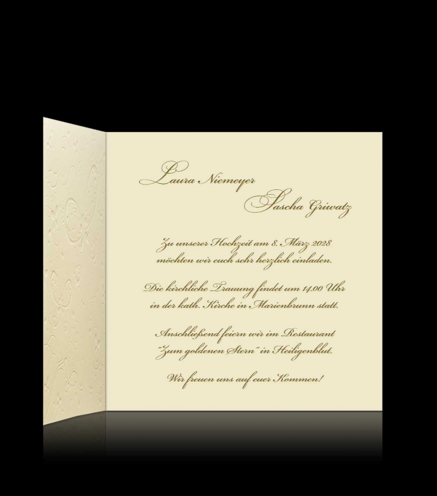 Hochzeitseinladungen C 6007