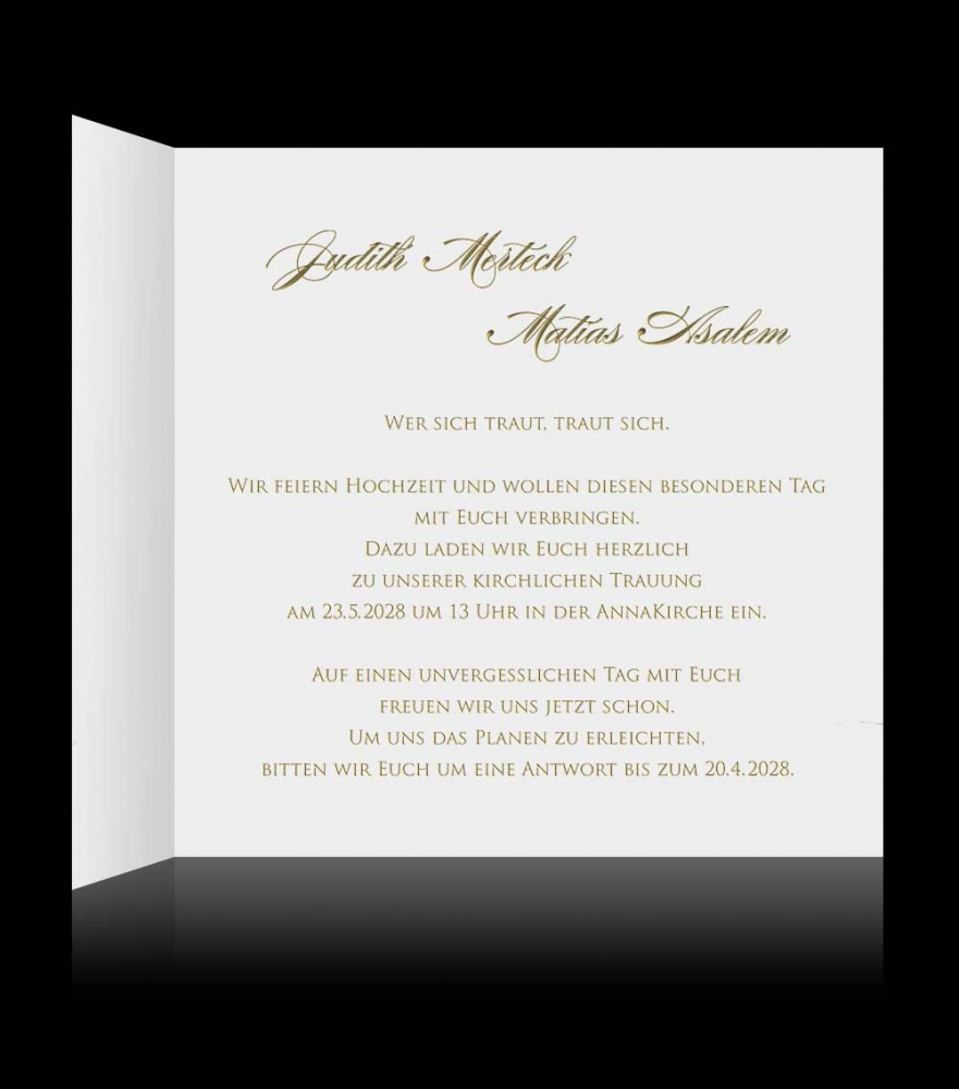 Hochzeitskarten C 0909