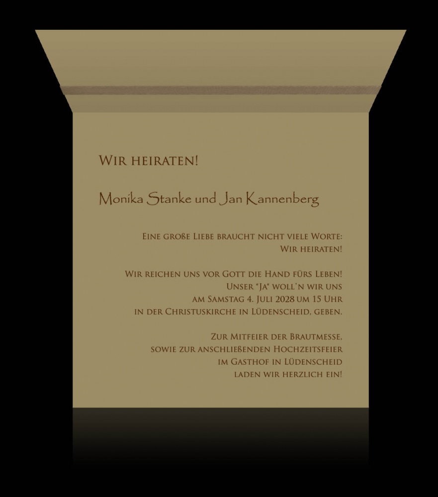 Hochzeitskarten C 2406