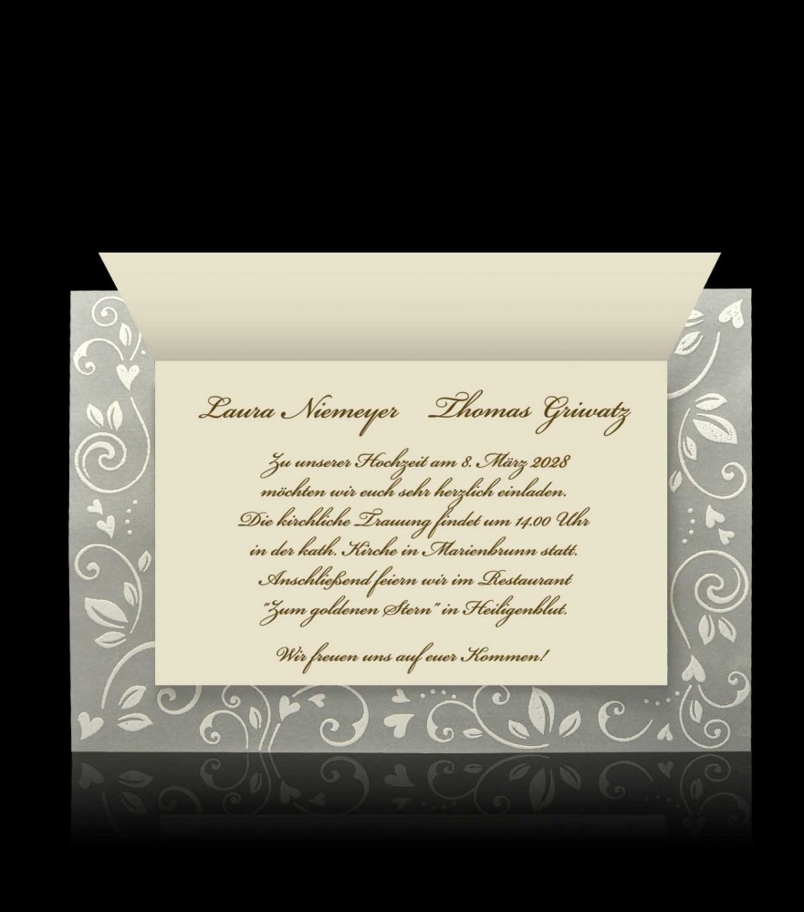 Hochzeitskarten C 7303