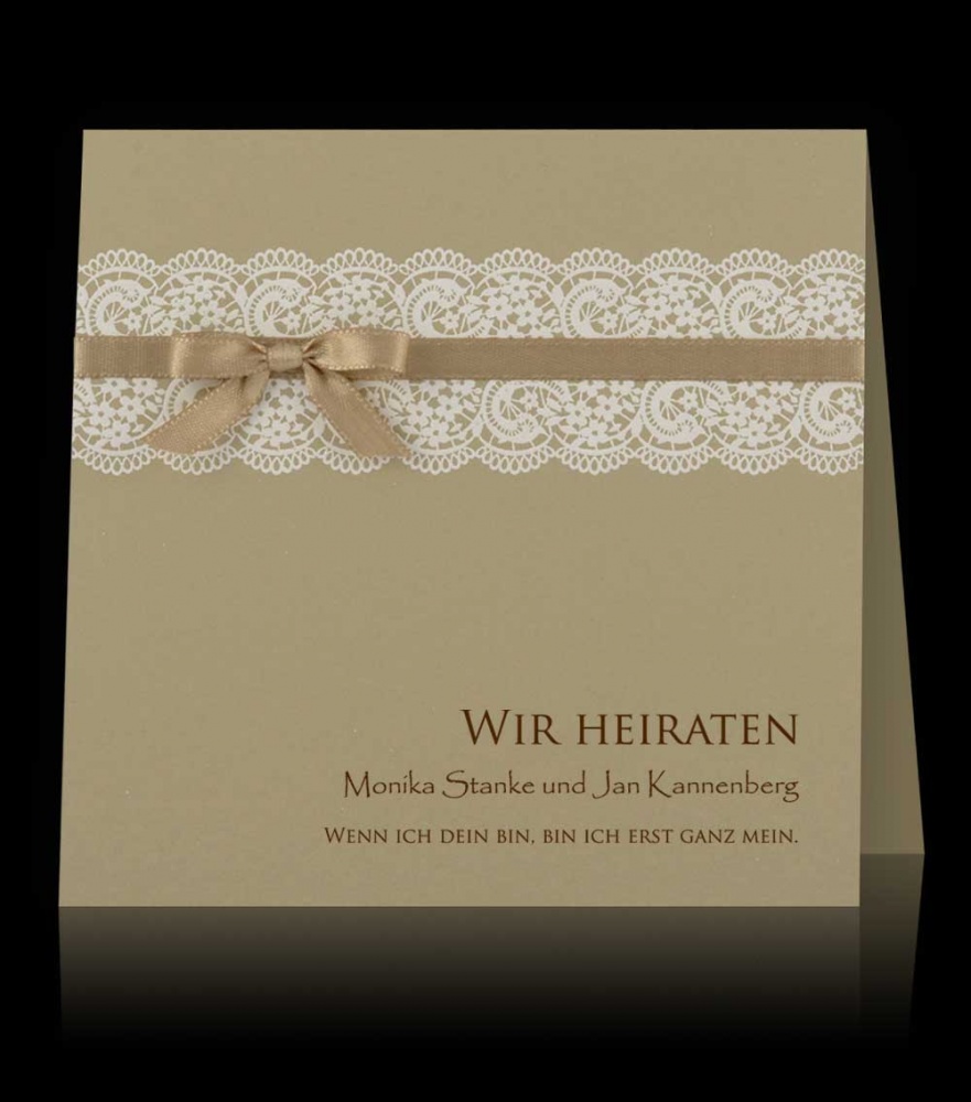 Hochzeitskarten D 2406