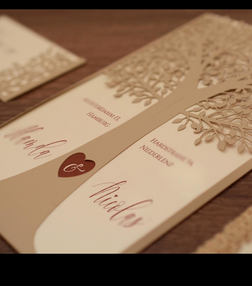 Hochzeitskarten D 3405